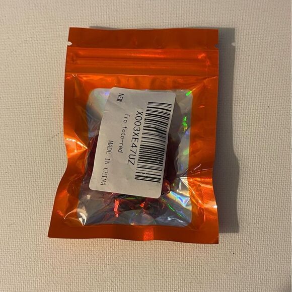 Ford logo valve Stem caps in Red set of 4 NWT - Picture 4 of 4